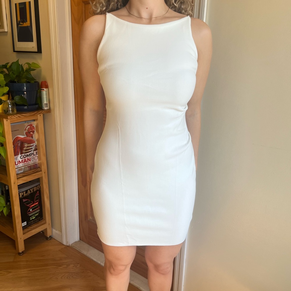 Rosedress mini white dress